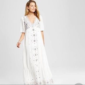 Embroidery Maxi Dress from Target